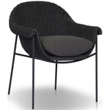 Suerte Outdoor Dining Chair, Arashi Ink-High Fashion Home