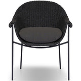 Suerte Outdoor Dining Chair, Arashi Ink-High Fashion Home