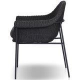 Suerte Outdoor Dining Chair, Arashi Ink-High Fashion Home