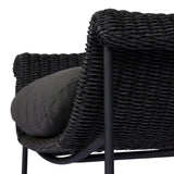 Suerte Outdoor Dining Chair, Arashi Ink-High Fashion Home