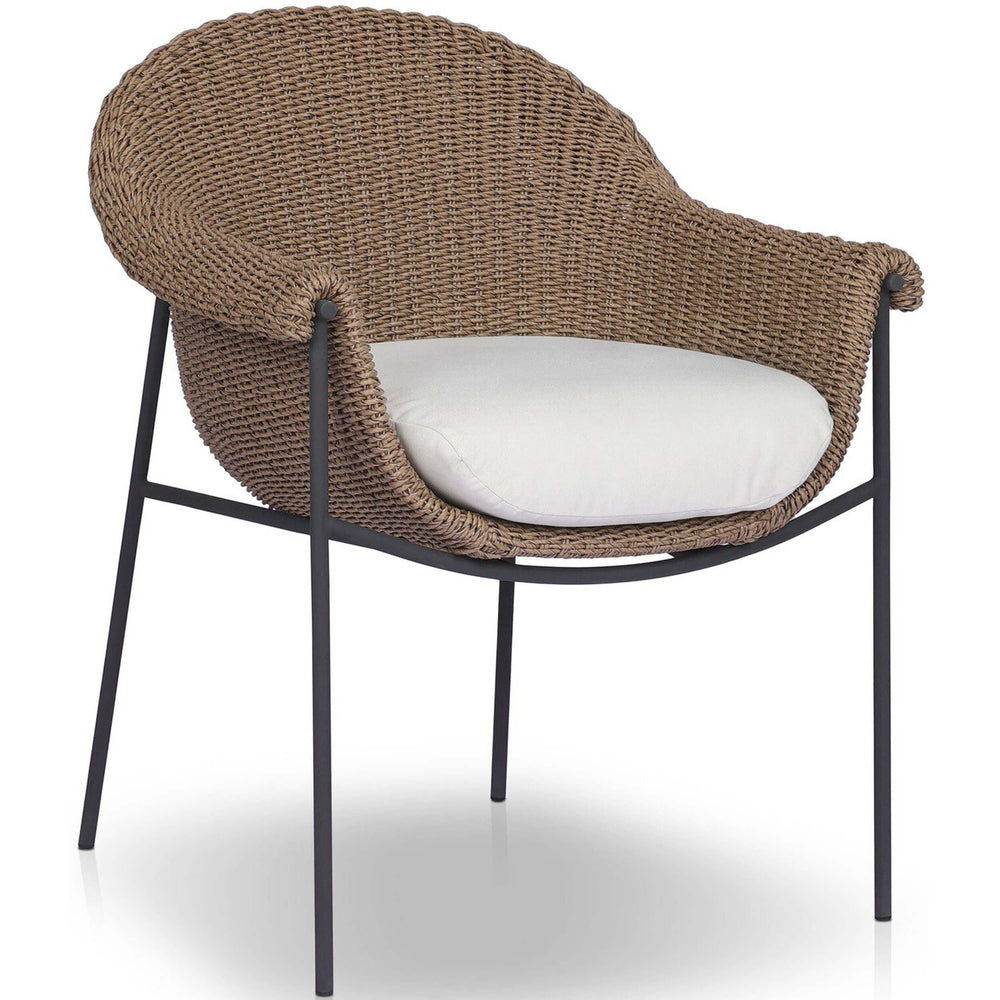 Suerte Outdoor Dining Chair, Arashi Salt-High Fashion Home