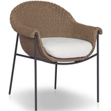 Suerte Outdoor Dining Chair, Arashi Salt-High Fashion Home
