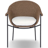 Suerte Outdoor Dining Chair, Arashi Salt-High Fashion Home