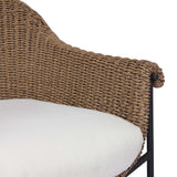 Suerte Outdoor Dining Chair, Arashi Salt-High Fashion Home