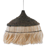 Sula Pendant, Natural/Black