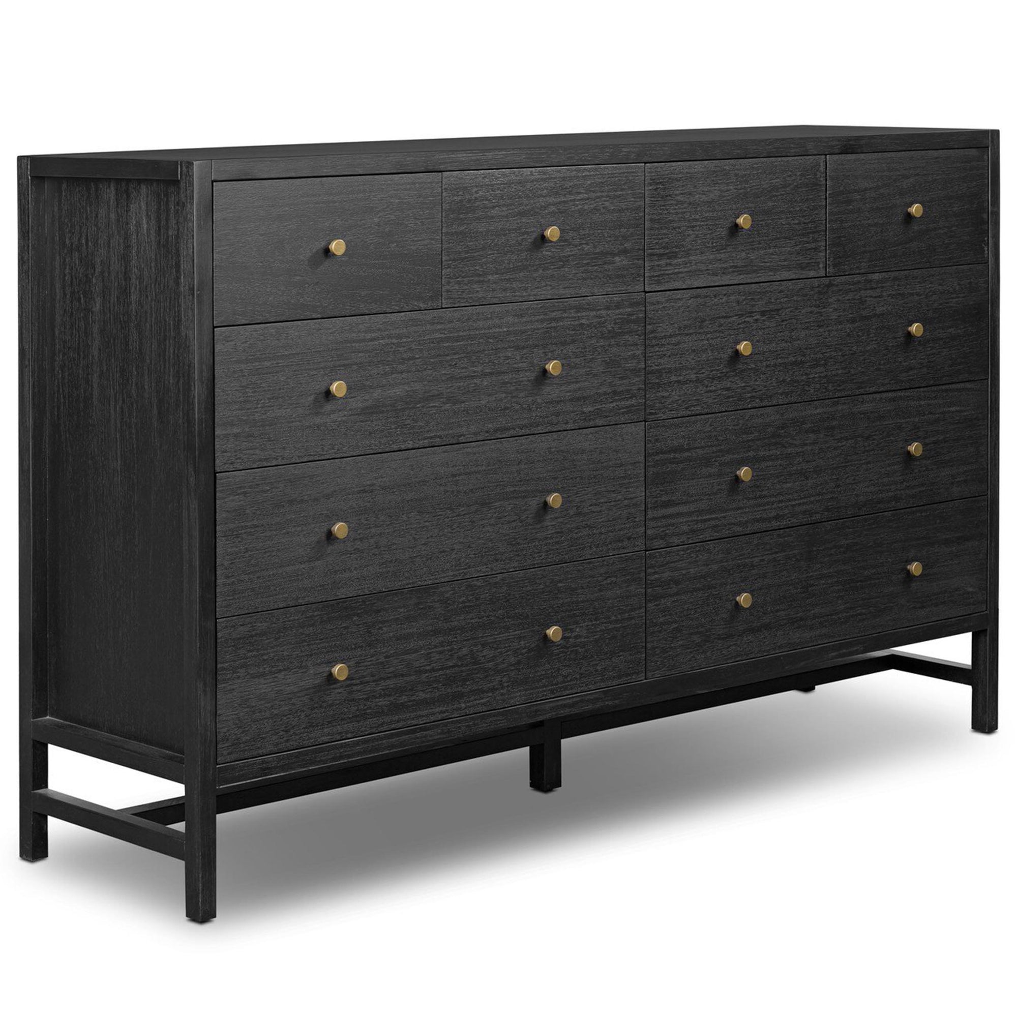 Sullivan 10 Drawer Dresser, Black by Four Hands – High Fashion Home