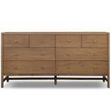 Sullivan 8 Drawer Dresser, Saddle Tan by Four Hands-Furniture - Bedroom-High Fashion Home