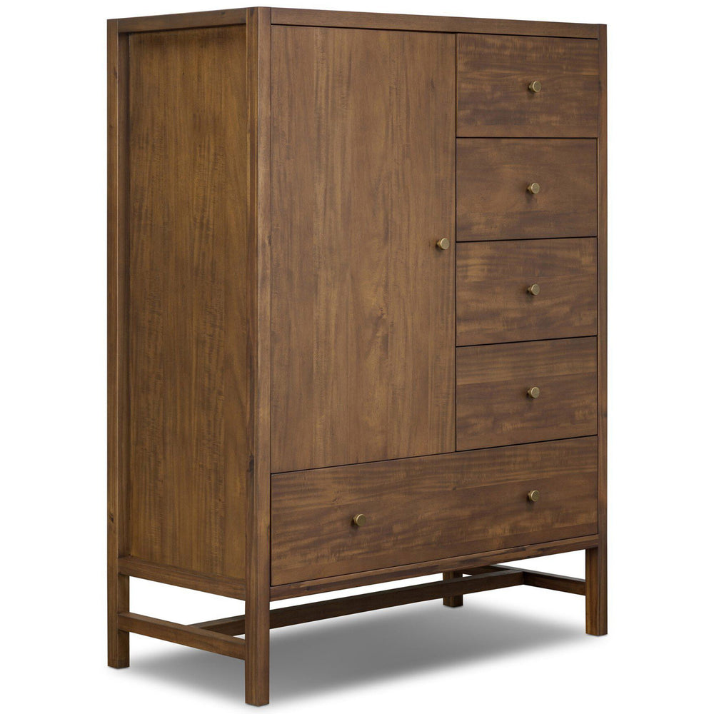 Sullivan Chest, Saddle Tan by Four Hands-Furniture - Bedroom-High Fashion Home