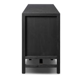 Sullivan Media Console, Black Acacia by Four Hands-Furniture - Storage-High Fashion Home