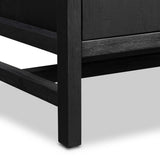 Sullivan Media Console, Black Acacia by Four Hands-Furniture - Storage-High Fashion Home