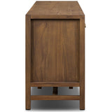 Sullivan Media Console, Saddle Tan by Four Hands-Furniture - Storage-High Fashion Home