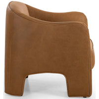 Sully Leather Chair, Cognac