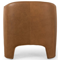 Sully Leather Chair, Cognac