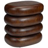 Sumatra Accent Table, Brown-Furniture - Accent Tables-High Fashion Home