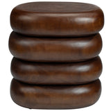 Sumatra Accent Table, Brown-Furniture - Accent Tables-High Fashion Home