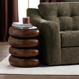 Sumatra Accent Table, Brown-Furniture - Accent Tables-High Fashion Home