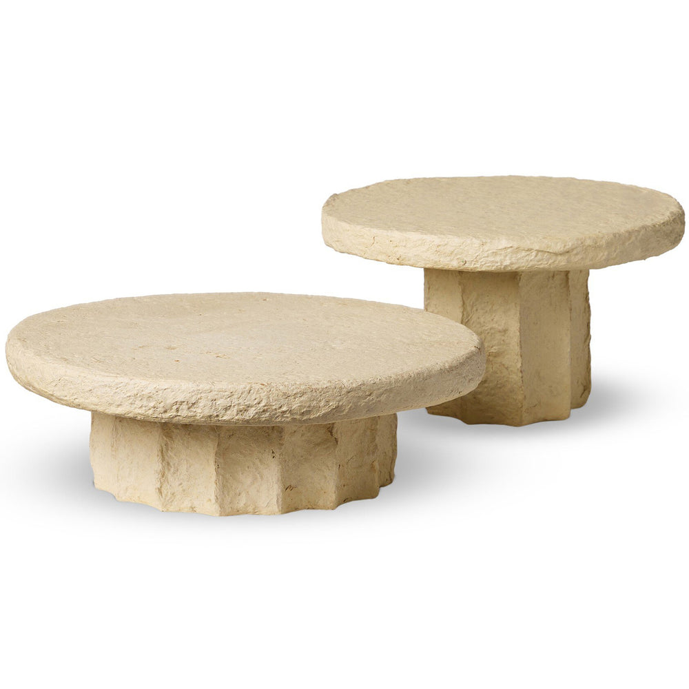 Sumba Pedestal Set, Natural by Amber Lewis x Four Hands-Accessories-High Fashion Home