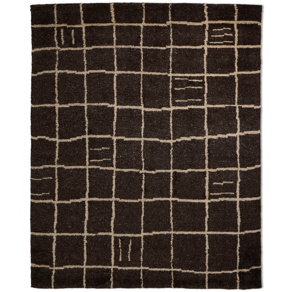 Sumlin Hand-Knotted Rug, Sumlin Espresso by Four Hands-Rugs1-High Fashion Home