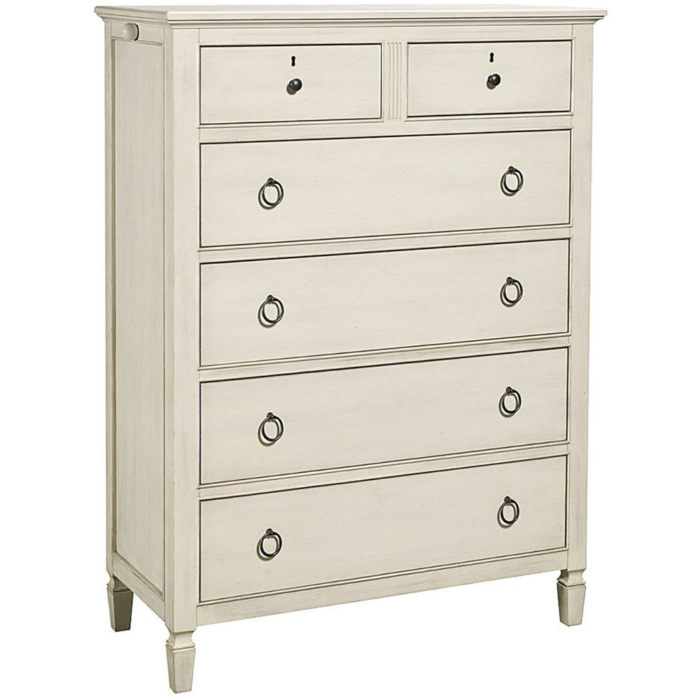 Summer Hill 6 Drawer Chest, Cotton-Furniture - Storage-High Fashion Home