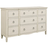 Summer Hill 9 Drawer Dresser, Cotton-Furniture - Bedroom-High Fashion Home