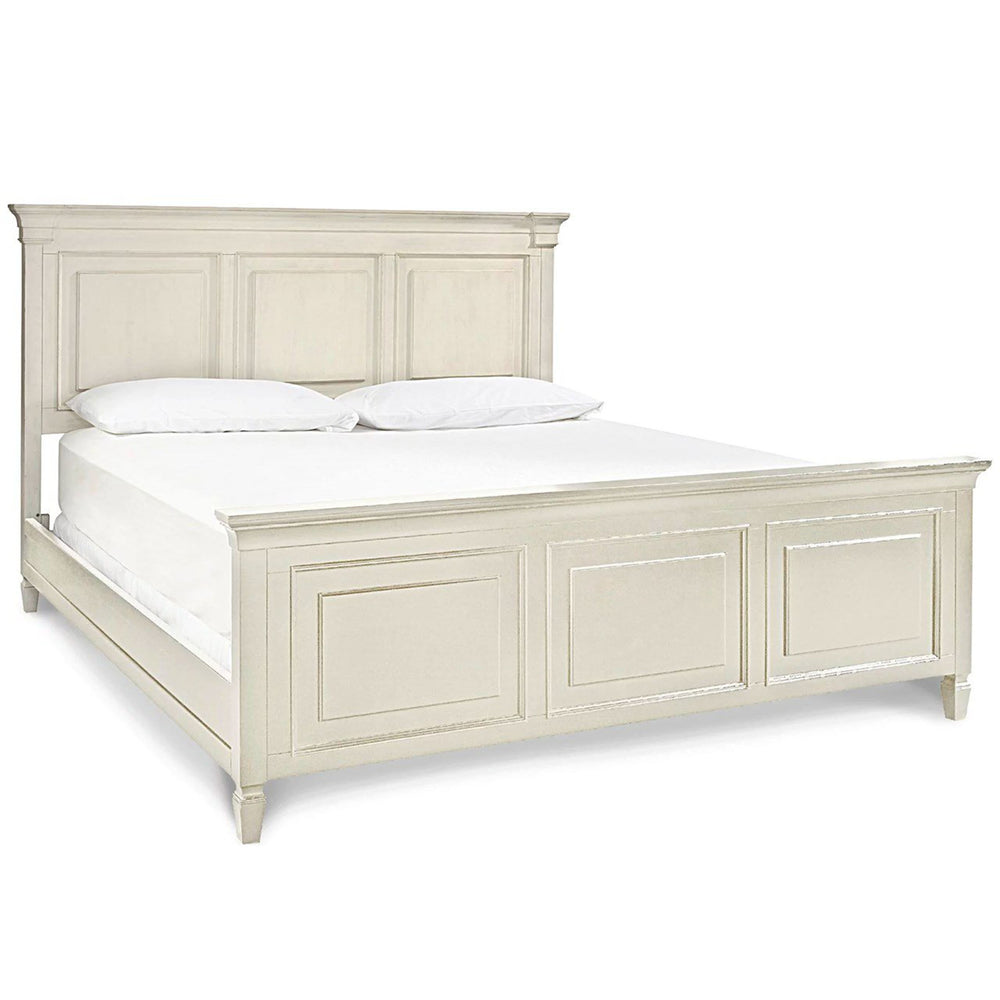 Summer Hill Panel King Bed, Cotton-Furniture - Bedroom-High Fashion Home