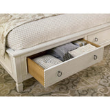 Summer Hill Storage King Bed, Cotton-Furniture - Bedroom-High Fashion Home
