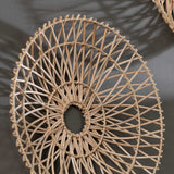 Sunburst Wall Decor, Natural, Set of 3
