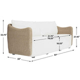 Sunset Outdoor Sofa, Oatmeal