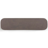 Suraya 55" Outdoor Console Table, Dark Umber