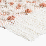 Surya Livabliss Wall Hanging Kari KAR-1000, White/Peach