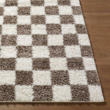 Surya Lovebliss Rug Czechia CZE-2301, Charcoal Checker