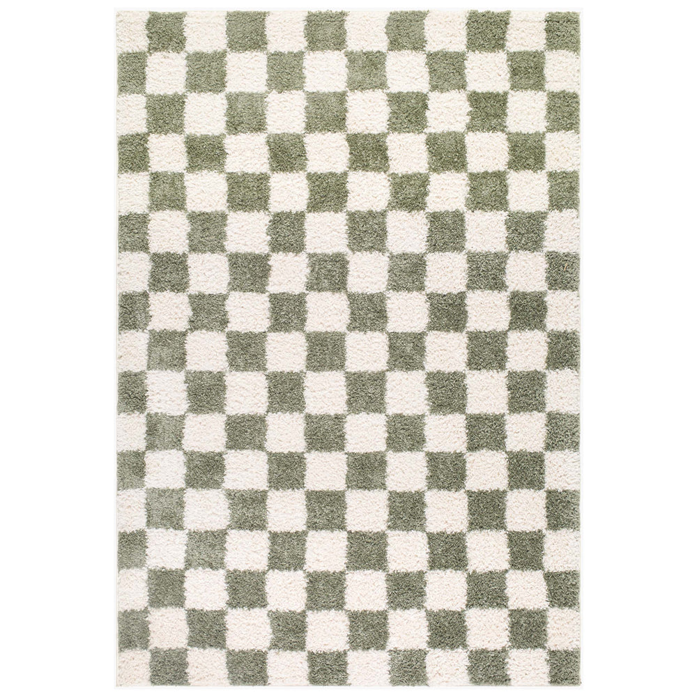 Surya Lovebliss Rug Czechia CZE-2305, Olive Checker