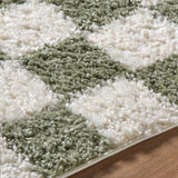 Surya Lovebliss Rug Czechia CZE-2305, Olive Checker
