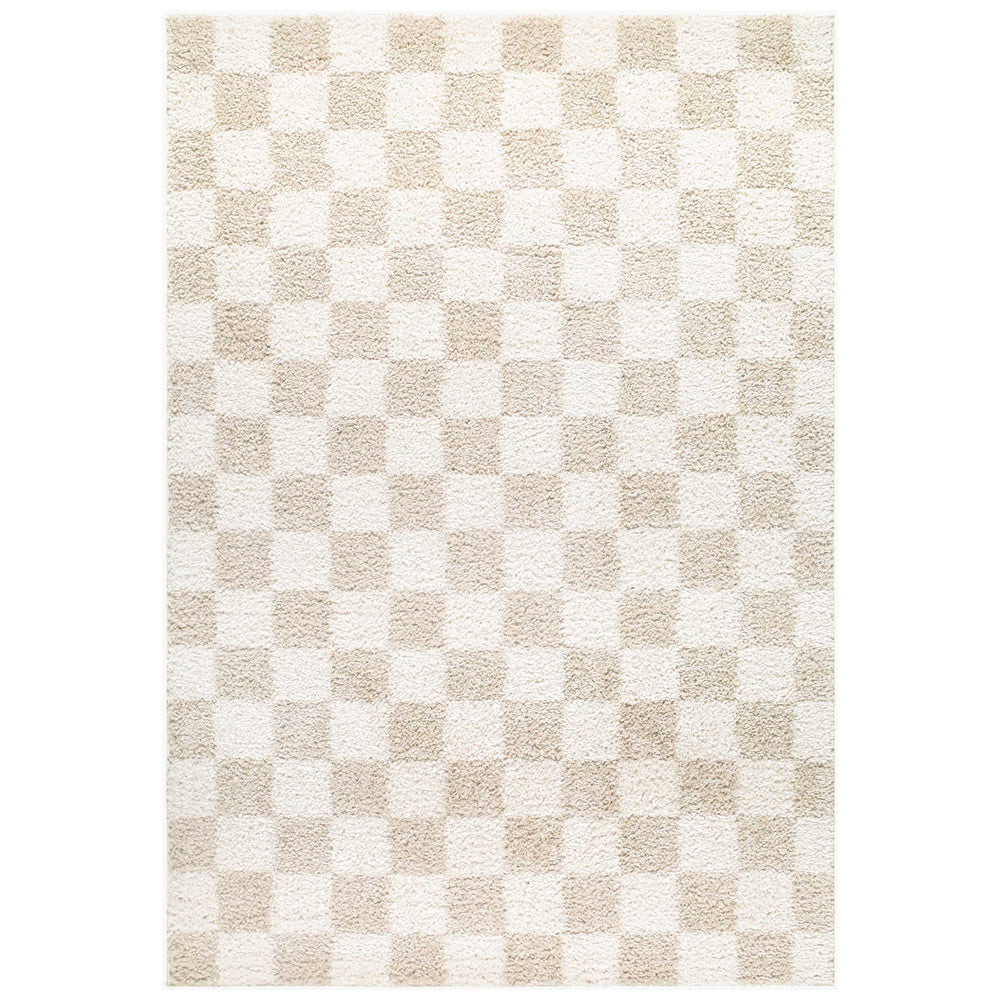 Surya Lovebliss Rug Czechia CZE-2306, Ivory Checker