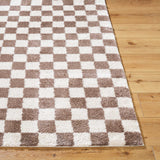 Surya Lovebliss Rug Fossay Shag FSG-2328, Brown/Ivory