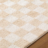 Surya Lovebliss Rug Fossay Shag FSG-2329, Beige/Ivory