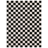 Surya Lovebliss Rug Fossay Shag FSG-2347, Black/Ivory
