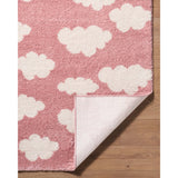 Surya Lovebliss Rug Fossay Shag FSG-2350, Rose/Ivory