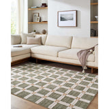 Surya Lovebliss Rug La Luna LUU-2309, Green Multi