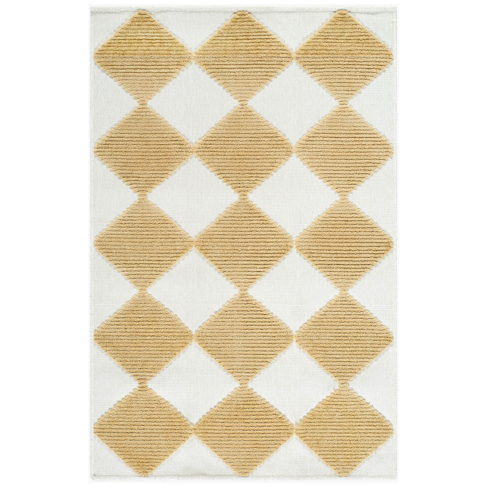 Surya Lovebliss Rug Lyna LYA-2351, Mustard/White