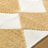 Surya Lovebliss Rug Lyna LYA-2351, Mustard/White