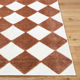 Surya Lovebliss Rug Lyna LYA-2358, Rust/White