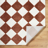 Surya Lovebliss Rug Lyna LYA-2358, Rust/White