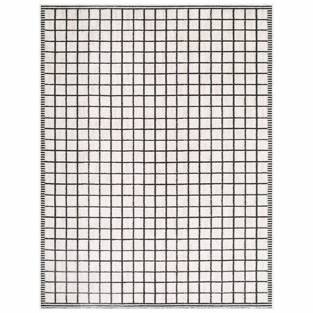 Surya Lovebliss Rug Odeon EDOD-2301, Black/Ivory