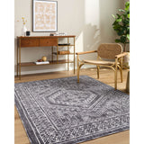 Surya Lovebliss Rug Odeon EDOD-2306, Gray/Ivory