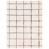 Surya Lovebliss Rug Rivoli EDRV-2300, Cream/Black