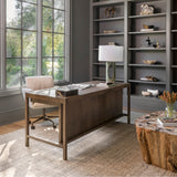 Suspension Desk, Grey Oak by Four Hands