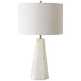 Suzie Table Lamp, Cream Marble-Lighting-High Fashion Home