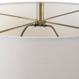 Suzie Table Lamp, Cream Marble-Lighting-High Fashion Home