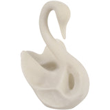 Swan Statuary, White-Accessories-High Fashion Home